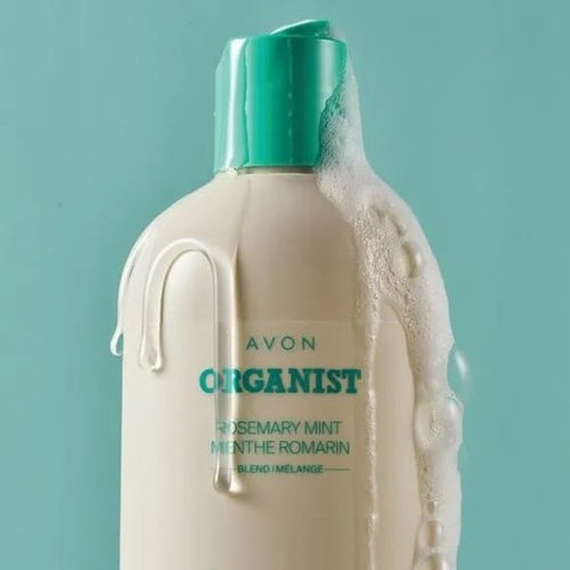 AVON Rosemary Mint Body Wash - Refreshing Cleanser for Invigorating Skin Care