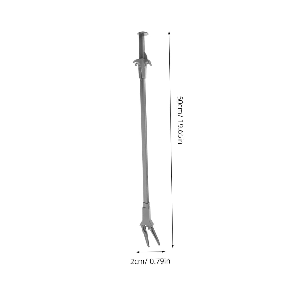 IMIKEYA Long Aquarium Tongs - 20 Inch Plastic Tweezers for Easy Plant Maintenance and Fish Feeding - Ideal Aquarium Grabber Tool for Freshwater and Saltwater Tanks