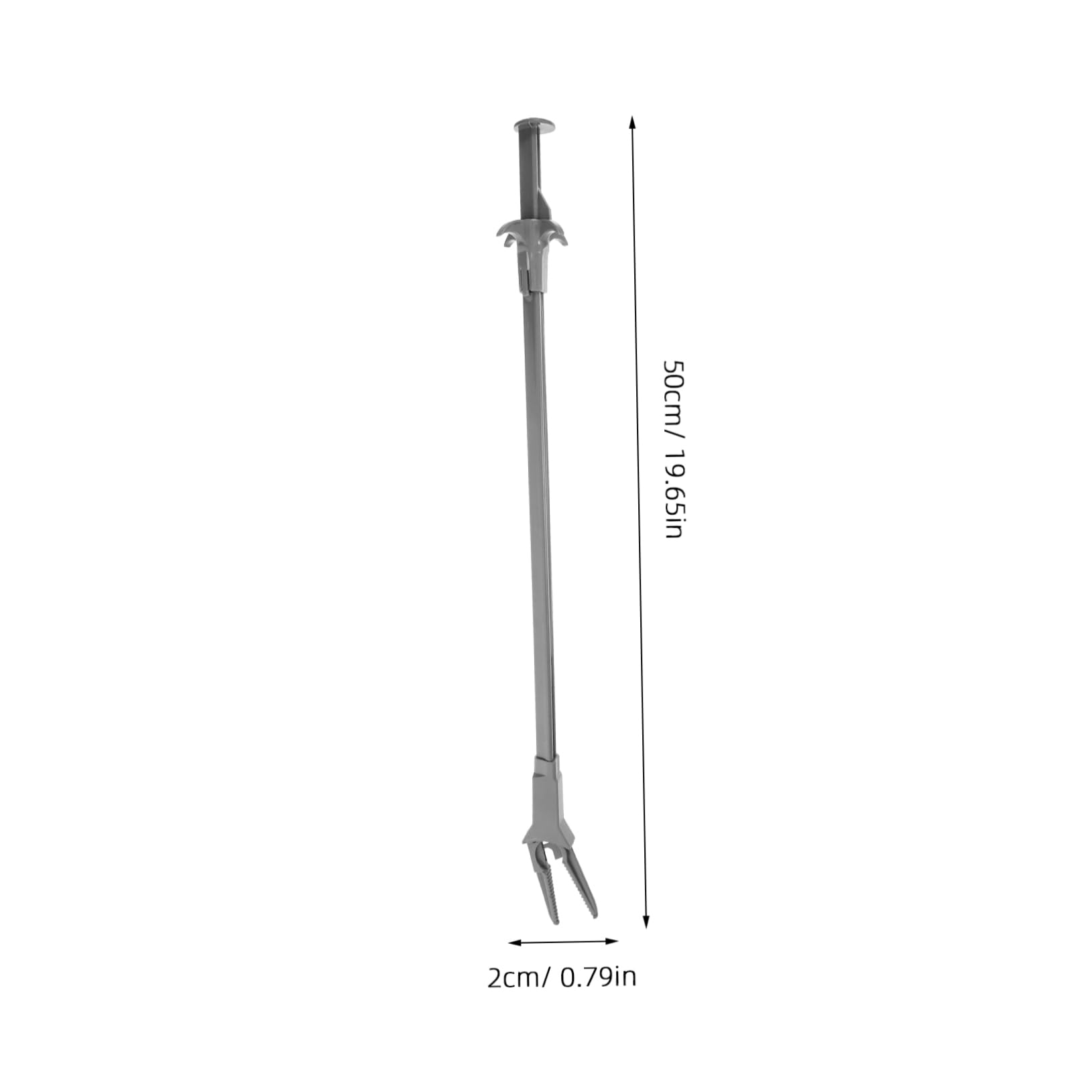 IMIKEYA Long Aquarium Tongs - 20 Inch Plastic Tweezers for Easy Plant Maintenance and Fish Feeding - Ideal Aquarium Grabber Tool for Freshwater and Saltwater Tanks
