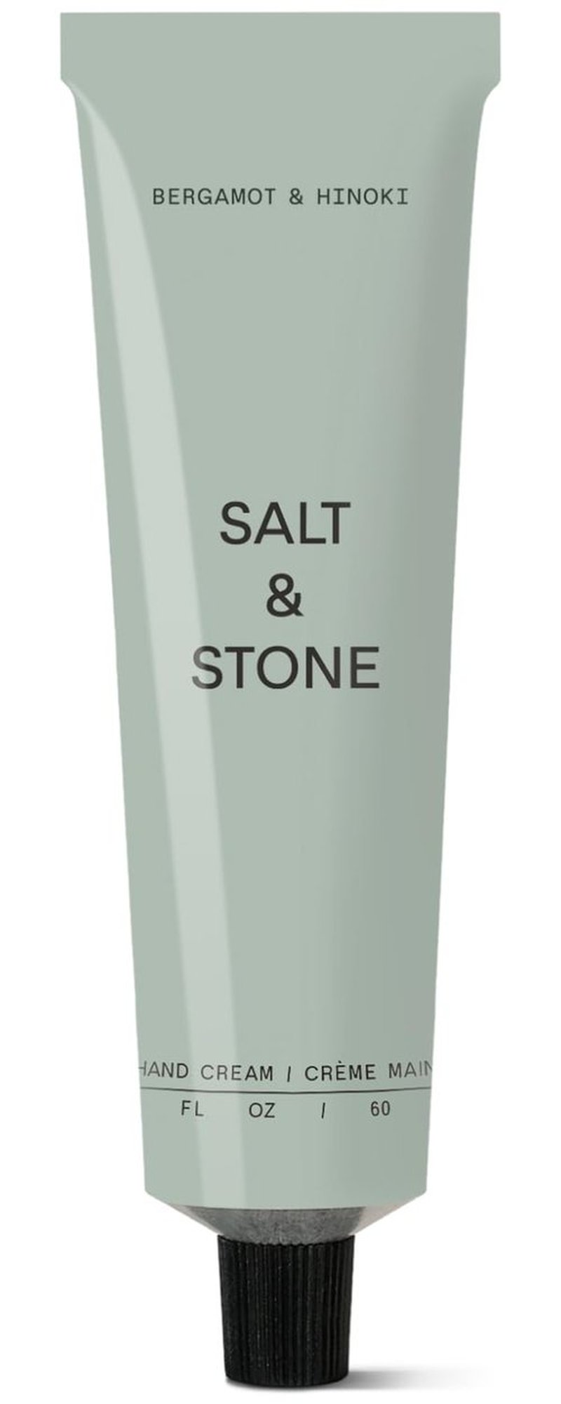 Salt & Stone Hand Cream - Hydrating & Nourishing Formula for Soft, Restored Hands | Bergamot & Hinoki, 2 fl oz