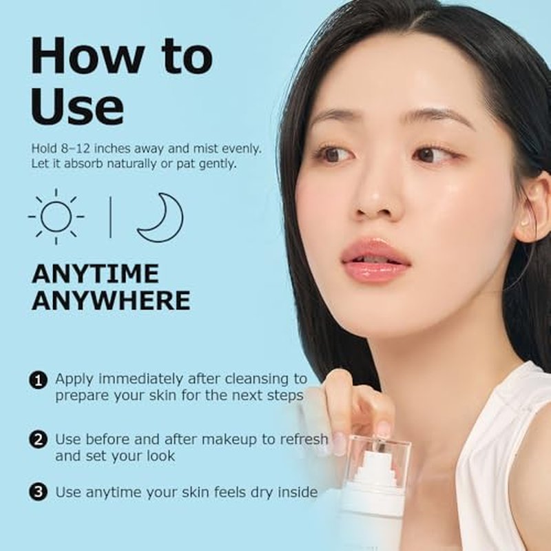 The HARNAY Cicaide Cream Mist 3.38 fl. oz | Korean Hydrating & Soothing for Stressed Skin | Makeup Prep & Setting Spray | 24-Hour Moisture Boost | K-Beauty Makeup Artist Pick