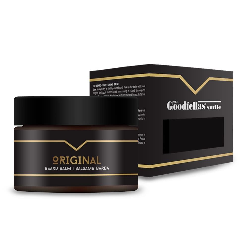 Goodfellas' Smile Original Conditioning Beard Balm, 50ml, Made in Italy