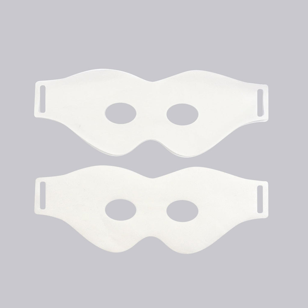 Sport Emblema Disposable Non-Woven Eye Mask Sleeves, 2 Pcs – Soft Breathable Fabric Covers for Reusable Cooling Eye Mask,Designed for SportEmblema Hot Cold Therapy Masks