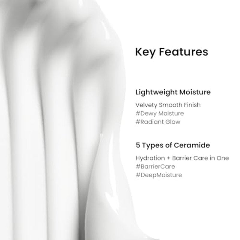 beplain Milk Ceramide Moisturizing Cream for face | Facial Cream for Glowy & Hydrating Skin | Suitable for sensitive & dry skin | Korean skin care | Kbeauty (1.69 fl oz/ 50ml)