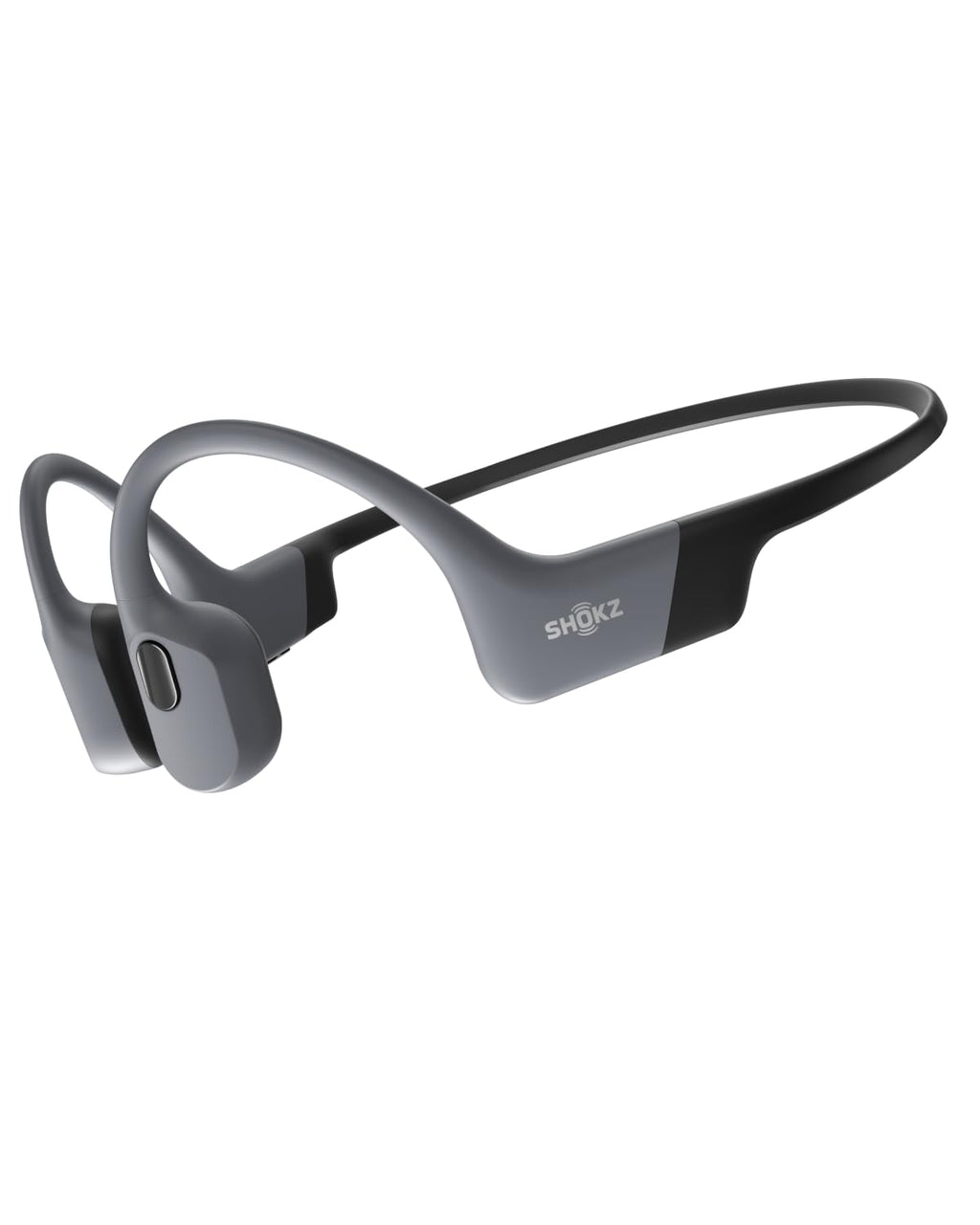SHOKZ OpenSwim Pro - Open-Ear Bluetooth & MP3 Bone Conduction Sport Headphones, Swimming Headphones, IP68 Waterproof, Grey