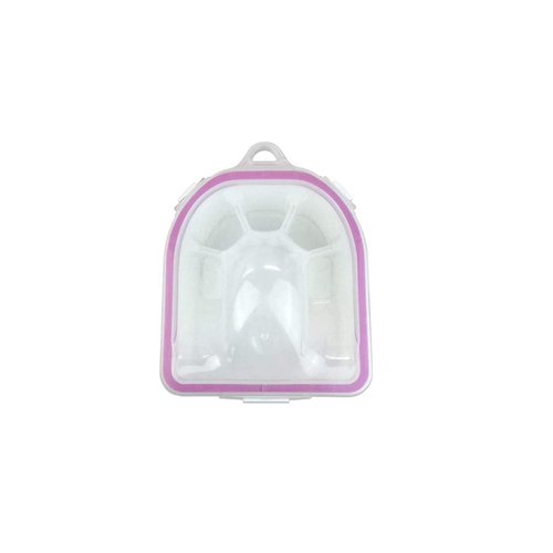 Nail Soaking Bowl Art Polish Remove Wash Soaker, Nail Soak Off Bowl Tray Manicure Nail Spa Tool (2 Pack)