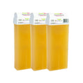Natural Honey Roll-On Hair Removal Wax Cartridge - 100% Organic, No Residue (Pack of 3)