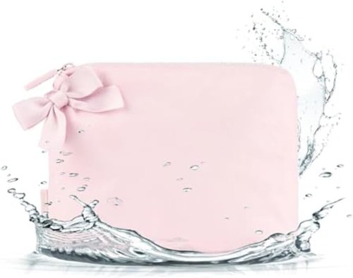 Case-Mate Essential Crinkle Makeup Bag - Waterproof Travel Pouch for Toiletries | Daily Use Beach Bag