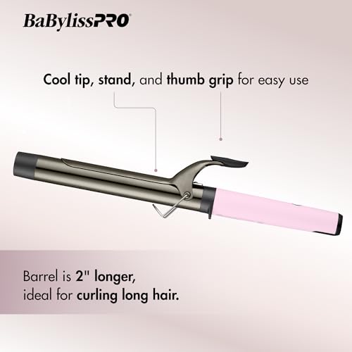 BaBylissPRO Nano Titanium 1 ¼” Extended-Barrel Curling Iron