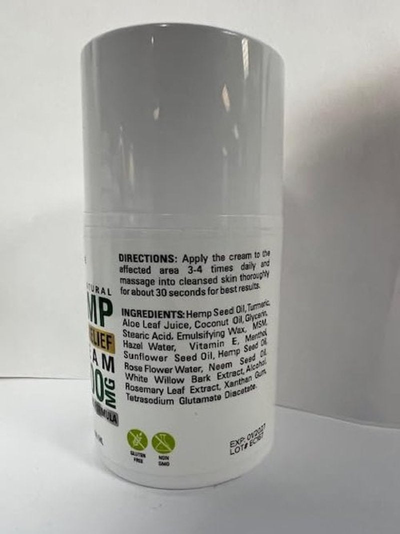 Hemp Cream by Eclipse - Natural Hemp Extract Cream - Made in USA - 2 Pack
