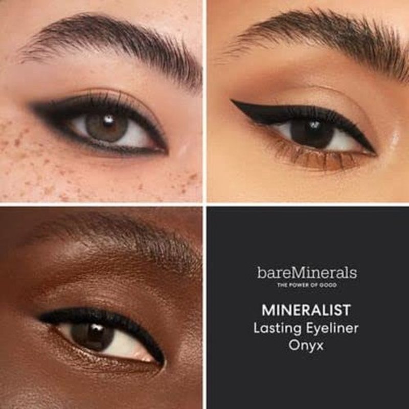 bareMinerals Mineralist Lasting Eyeliner, Onyx, Vegan, Cruelty-Free & Dermatologist-Tested