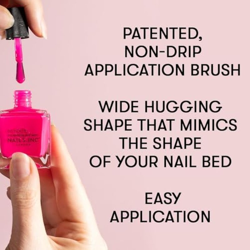 Nails Inc Pearl-Fect Mani Duo & Stickers, Long Lasting, Glossy Nail Color, High Shine, Airy Dry, Full Coverage, Chip Resistant, Salon Quality Manicure, Nail Kit, Wedding Season Nails, 3 Piece Set