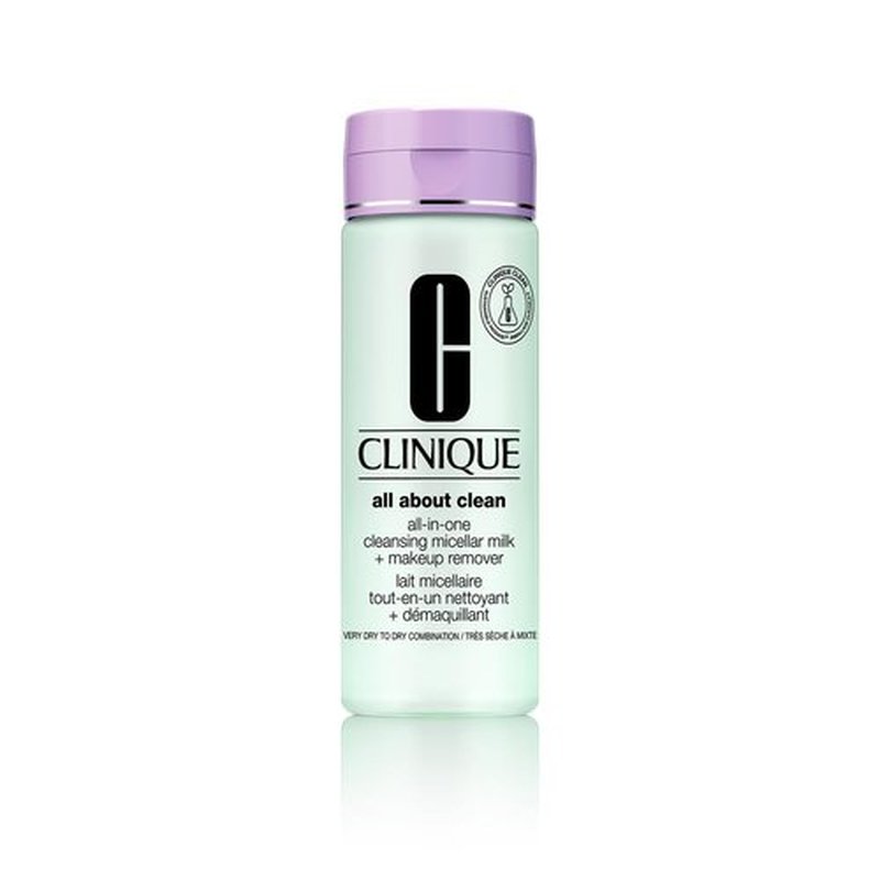 Clinique Cleansing Micellar Milk - All-in-One Makeup Remover With Glycerin & Vitamin E | 6.7 Fl Oz
