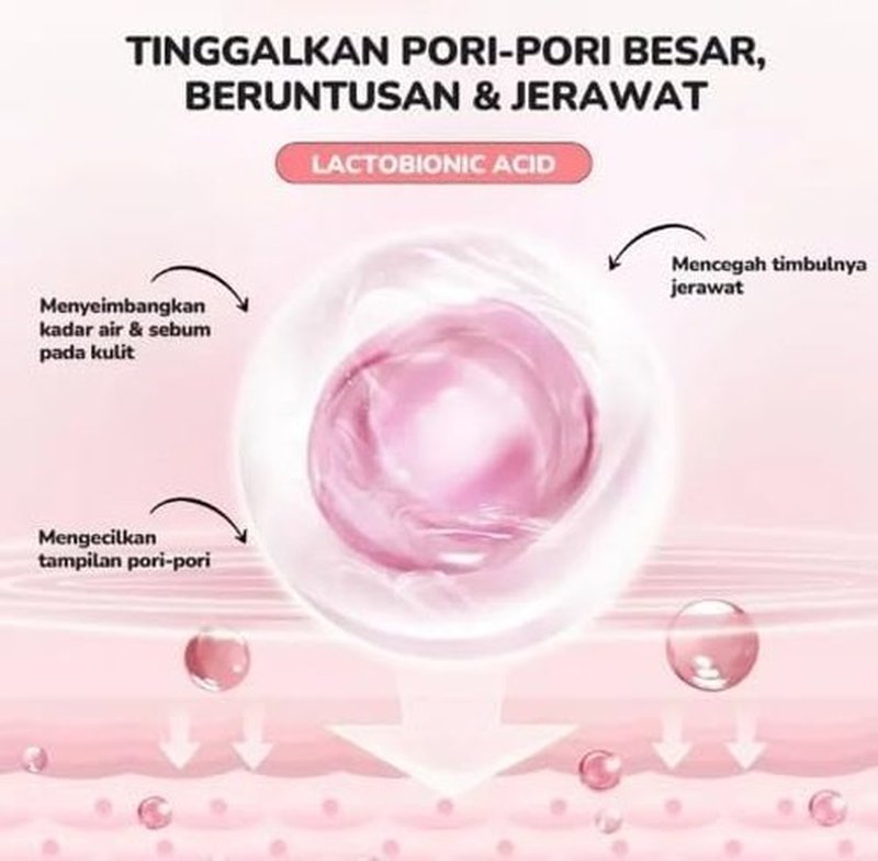 Skiennix Radiance Toner - Pore Minimizing Face Toner in Pink for Smooth, Glowing Skin