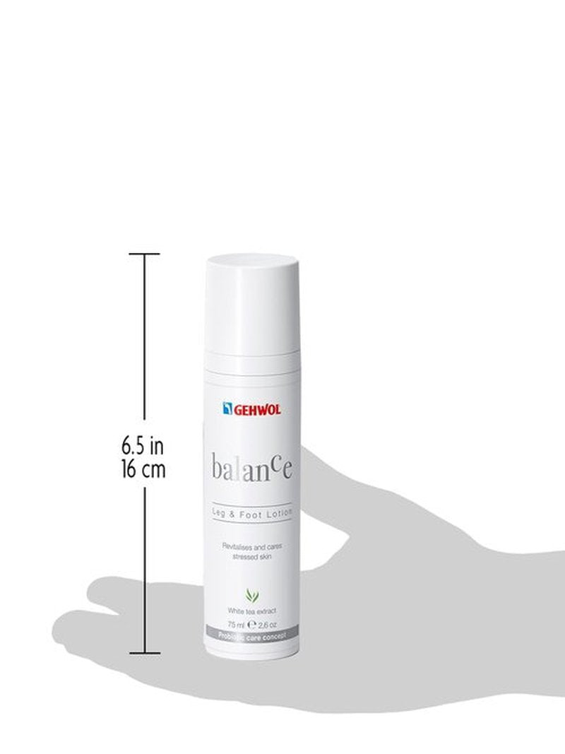 GEHWOL Balance Leg & Foot Lotion - Refreshing Relief for Tired Feet | 2.6 oz