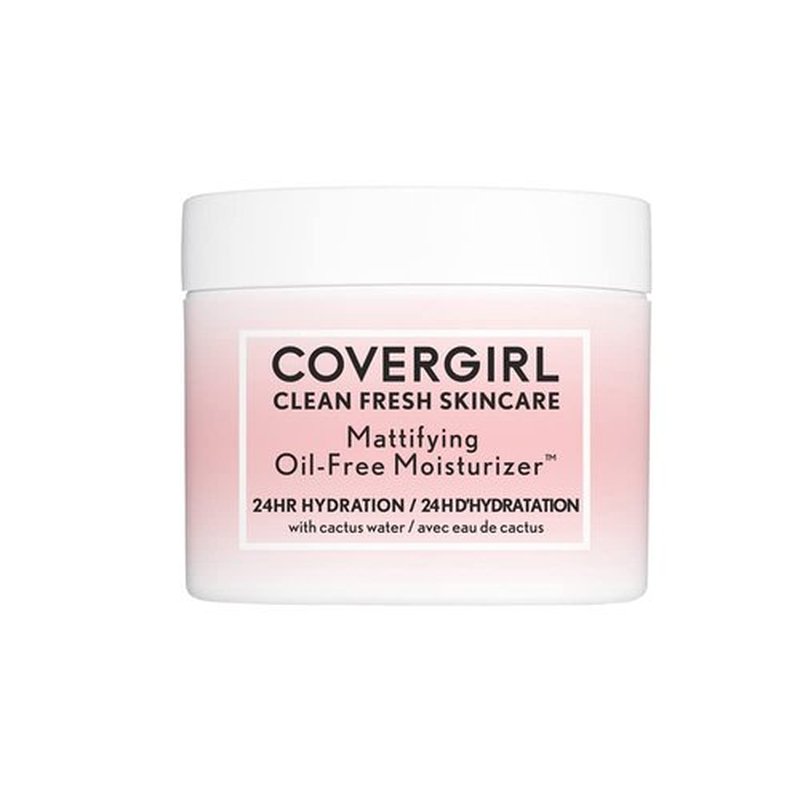 COVERGIRL Clean Fresh Oil-Free Moisturizer - Mattifying Formula, 2.0 Oz for Fresh Skin