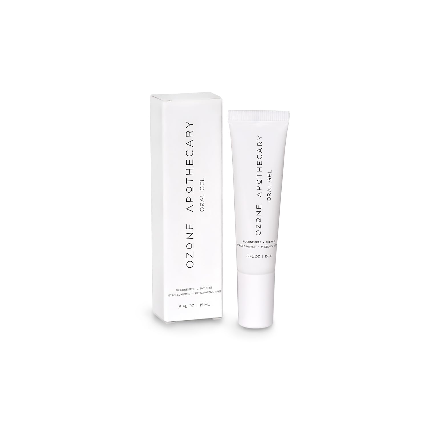 Ozone Apothecary Oral Gel Ozone Oil Infused Gel Dental Care Antibiotic-Free Multipurpose for Promoting Healthy Mouth