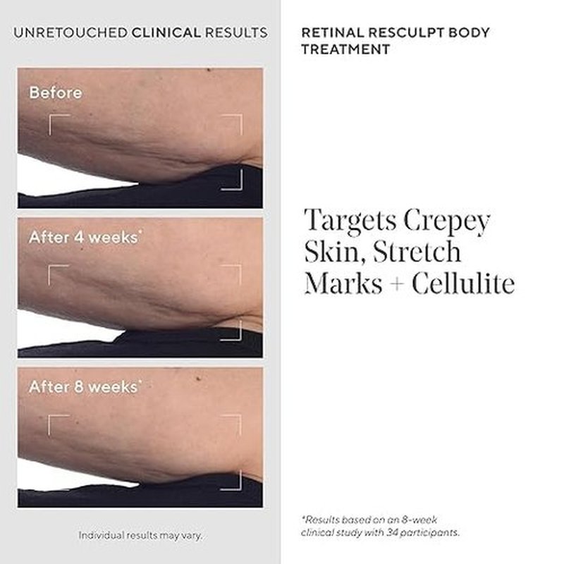 Murad Bright Eyed & Sculpted Body Combo - Retinol Eye Serum & Body Treatment Set for Brightening & Cellulite Reduction