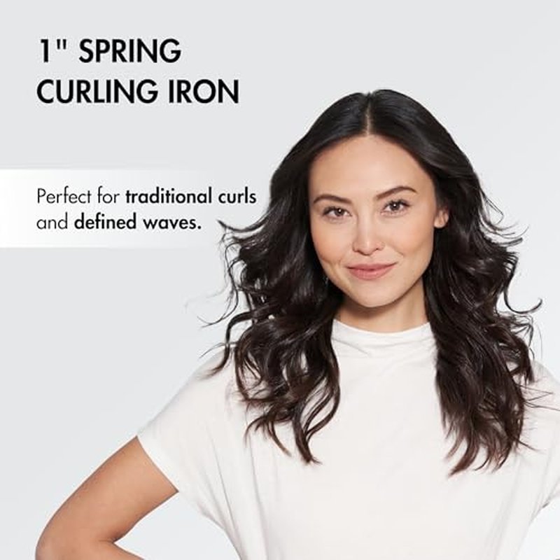BaBylissPRO Porcelain Ceramic 1 Inch Curling Iron, Hair Styling Tools & Appliances, BP125S