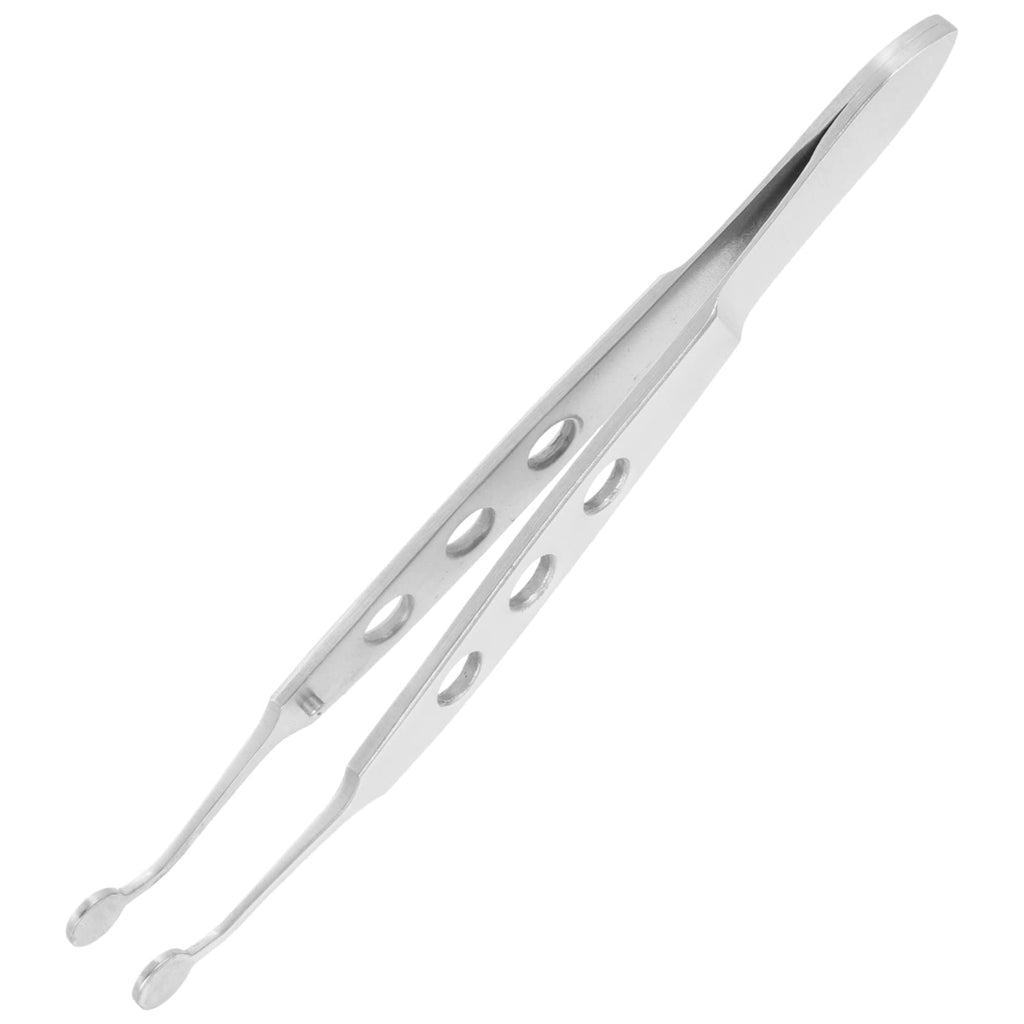 iplusmile Meibomian Gland Expressor Eyelid Massage Tweezers 4.13 Inch Stainless Steel Eye Gland Expression Tool for Dry Eye Relief and Eyelid Care