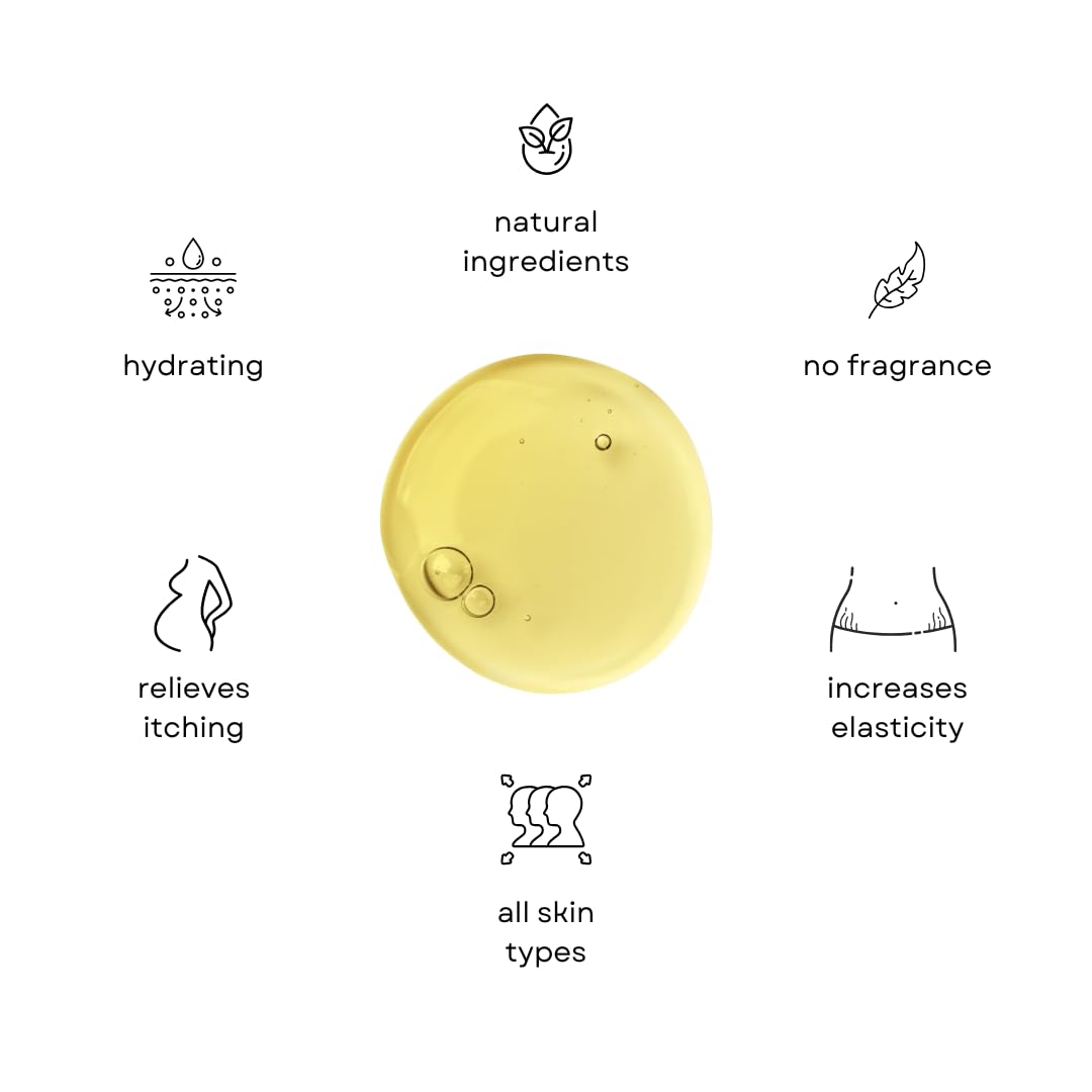 Organic Perineal Massage Oil Spray by Irene Organics for Pregnancy and Postpartum - Prevention for Perineum Tearing, All Natural, Pregnancy Third Trimester Must Haves for Childbirth