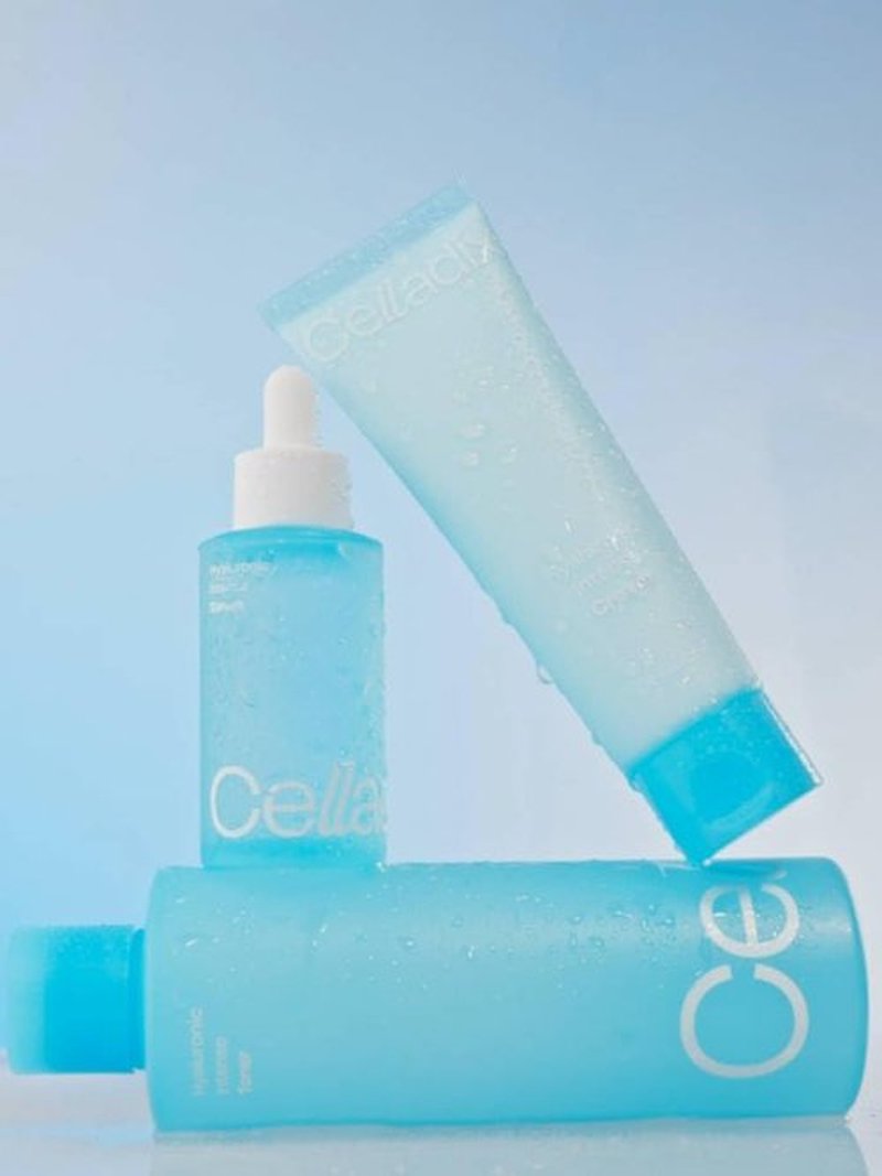 Celladix Hyaluronic Intense Serum – 95% Pure Hyaluronic Acid with Jeju Deep Sea Water & Peptides – 100 Hours of Hydration, Gentle Soothing Care for Radiant Skin – Korean Skincare, 1.01 Fl Oz