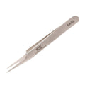 Vetus Tweezer Stainless Steel Non-magnetic Curved Pointed Tip Precision Eyelash Eyebrow Extensions Lashing Tool (5a-sa)