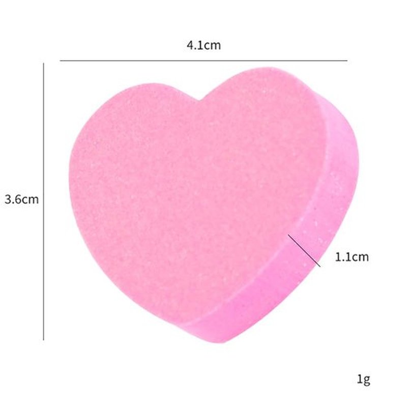 50 Pcs Heart Mini Nail Buffers Sponge Mini Nail Files Double Sided Nail Buffer Blocks Small Nail Sanding Blocks for Acrylic and Natural Nails Manicure Tools Purple