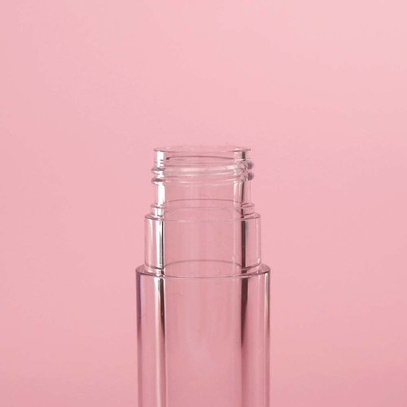 COSIDEA 30pcs Black Empty 6ml 0.2oz Lip Gloss Tubes with Big Doe Foot Wand，Round Lipgloss Containers，Concealer Tube Cosmetic Packing Container Bulk Wholesale