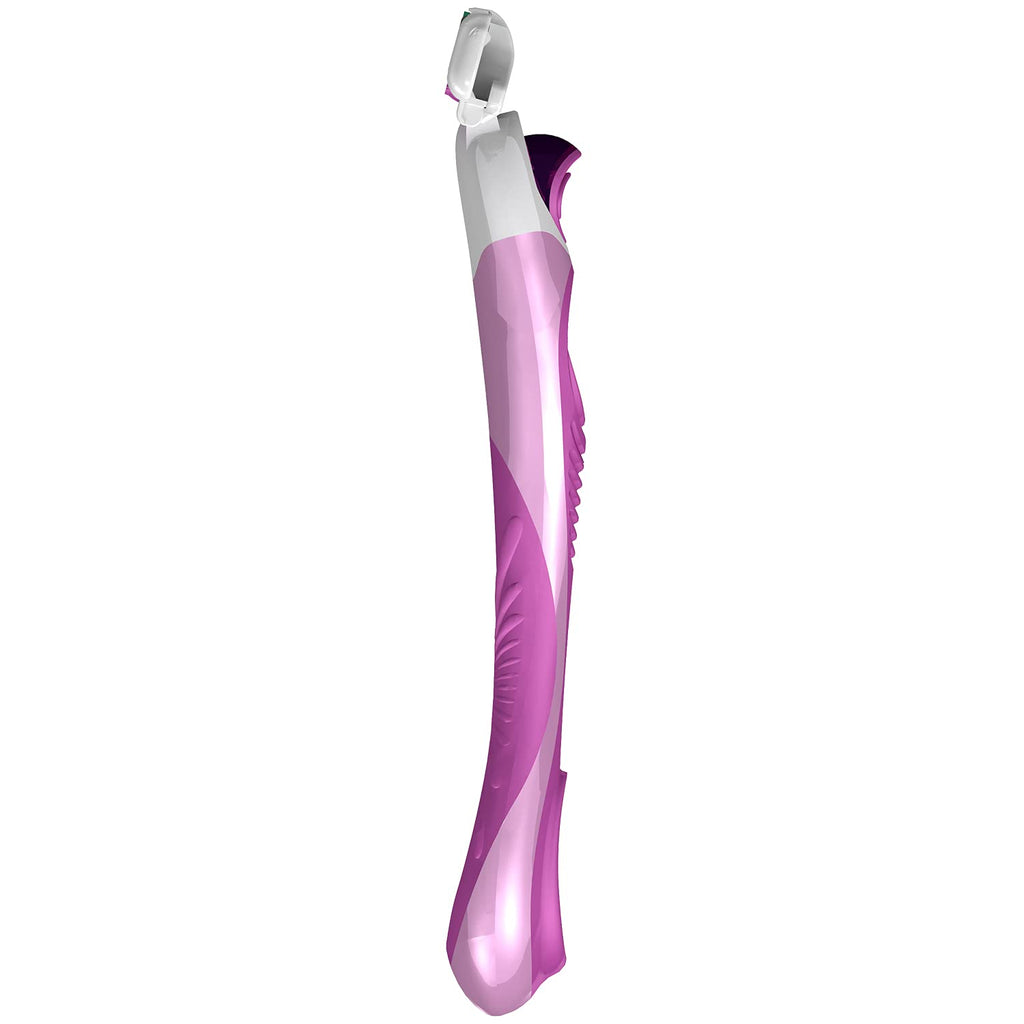 ShaveMOB 4-Blade Women's Razor Kit (Flex Head Handle + 24 Refills) - The Purist Shaving Kit