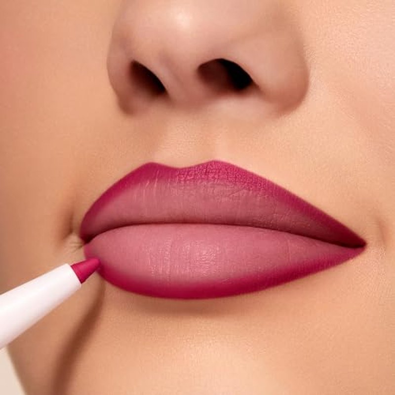 Pupa Milano Vamp! Creamy Duo, 004 Light Rose, 1 Pc - 2 in 1 Lipstick and Lip Pencil - Long Lasting - Lightweight - No-Transfer - Smooth Texture - Highly Pigmented