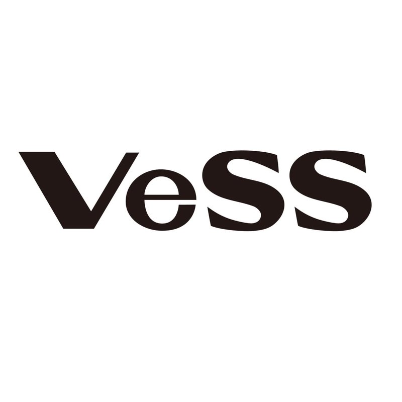 Vess C-2000 Professional Hair Brush - Tourmaline Ceramic, Anti-Static, 9 Row Curved Design