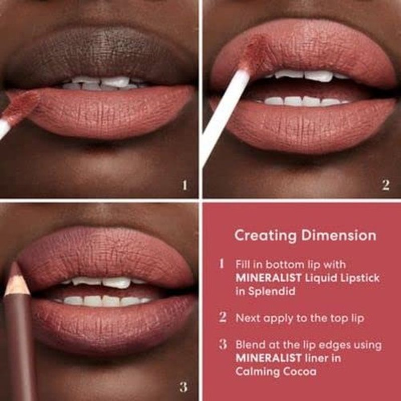 bareMinerals Mineralist Lip Liner - Creamy, Pigmented Formula for All-Day Wear | Vegan & Natural Ingredients