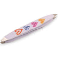 F.A.R.A.H Z-Tweeze Professional Stainless Steel Dual Ended Precision Tweezers - Heart Collection (Sketch My Heart White)