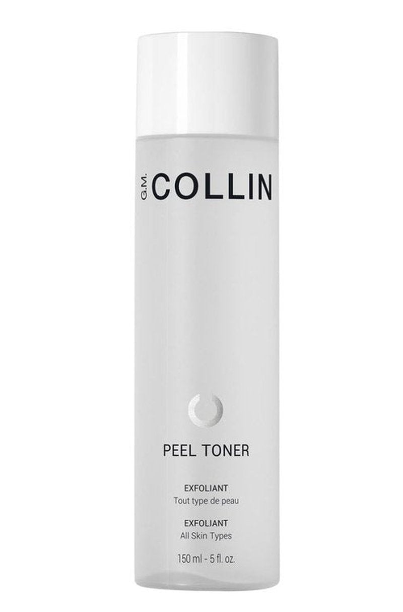 G.M. COLLIN Peel Toner Exfoliant - Daily Leave-On AHA BHA PHA Liquid | Salicylic Acid for Smooth Skin & Pore Minimizing | Aloe Vera Hydration