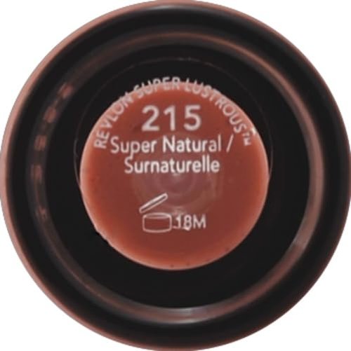 REVLON Super Lustrous Lip Gloss,Non-Sticky,Hydrating,High Shine Finish,215 Super Natural,0.13 oz,(Pack of 2)