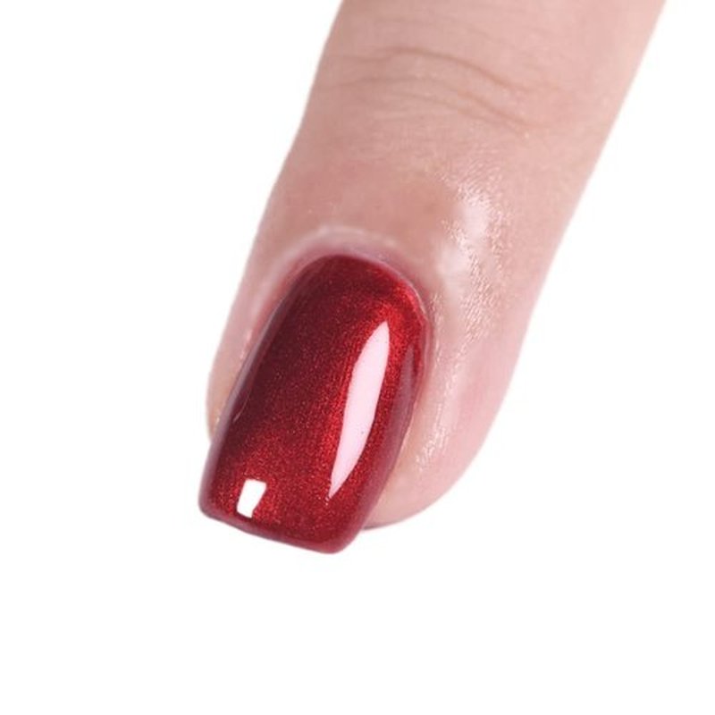 MEMEDA Gel Nail Polish, UV Nail Lacquer, Red Nail Polish,With Led Lamp 0.5 fl oz …