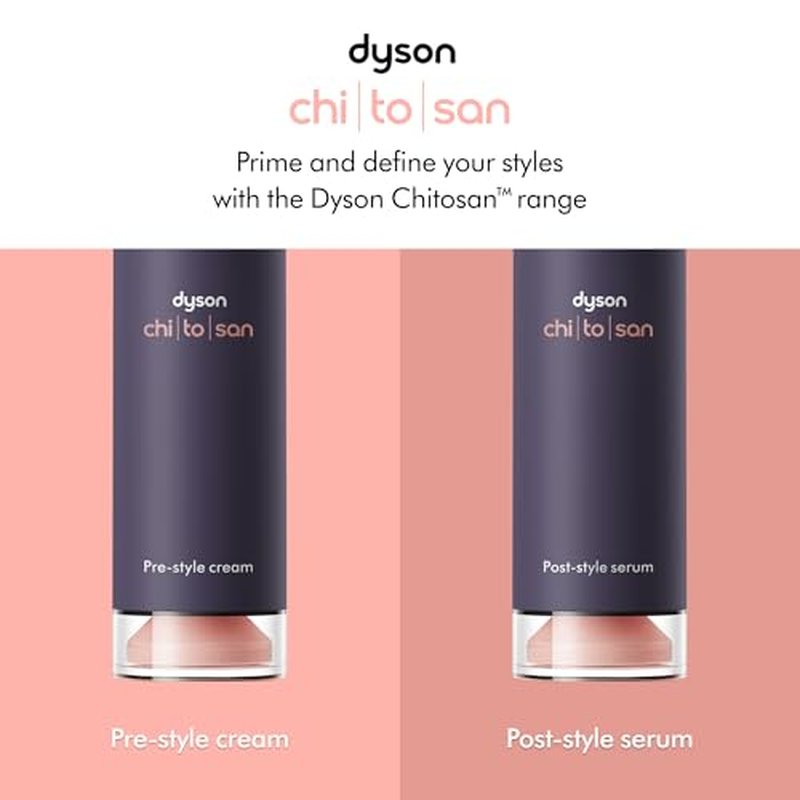 Dyson Chitosan™ Pre-style cream, Straight to Wavy, Light Conditioning, 100ml
