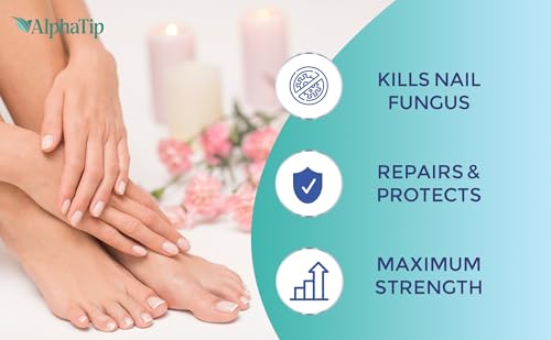 Toenail Treatment & Nail Repair Pen, Nail Strengthener and Care Solution for Damaged, Brittle Nails – Gentle Botanical Formula, Easy Twist Pen – 2 Packs × 2 (4 Pens Total)