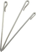 Banika Salai(Baaz) for Turban/Pagg | 5 Inch/12.7 cm | Punjabi Baaz (Steel Hook, Pack of 3)