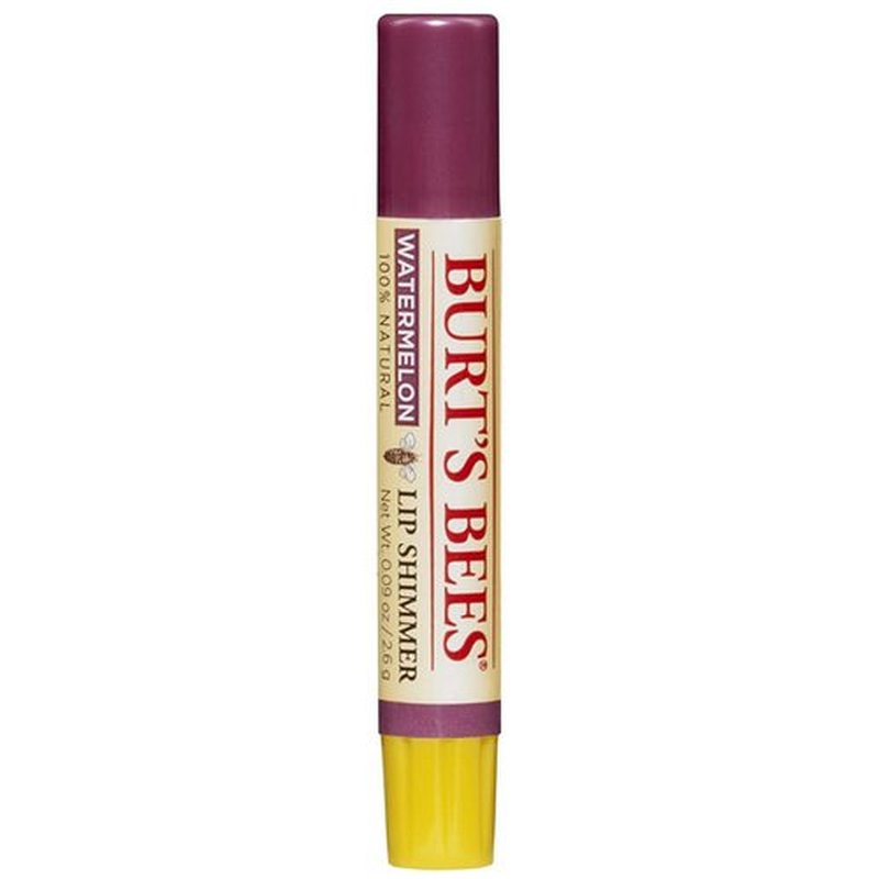 Burt's Bees Lip Shimmer - 100% Natural Moisturizer in Watermelon | 0.09 Oz Hydrating Formula