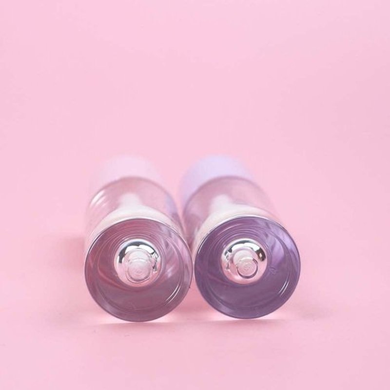 COSIDEA 30pcs Black Empty 6ml 0.2oz Lip Gloss Tubes with Big Doe Foot Wand，Round Lipgloss Containers，Concealer Tube Cosmetic Packing Container Bulk Wholesale