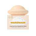 Marsmade Castor Oil Shampoo Bar - Hydrating Natural Hair Soap for Growth & Scalp Nourishment | 120g (4.23 oz)