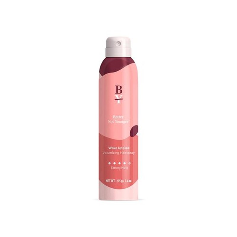Better Not Younger Strong Hold Thickening Hairspray - Volumizing Biotin Formula for Women 40+ - 7.6 oz