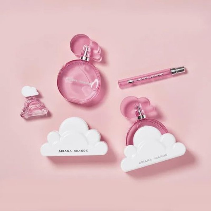 Ariana Grande Cloud Pink Eau de Parfum - Long-Lasting Fragrance with Dragon Fruit & Vanilla Orchid - Women's Perfume