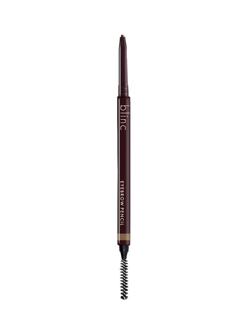Blinc Eyebrow Pencil, Dual-Sided Precise, Fine Tip Eyebrow Pencil with Vitamins C & E, Natural Finish, Long-Wearing, Water-Resistant, Vegan, Gluten-Free & Cruelty-Free, Dark Brunette, 0.09g/0.003 Oz.