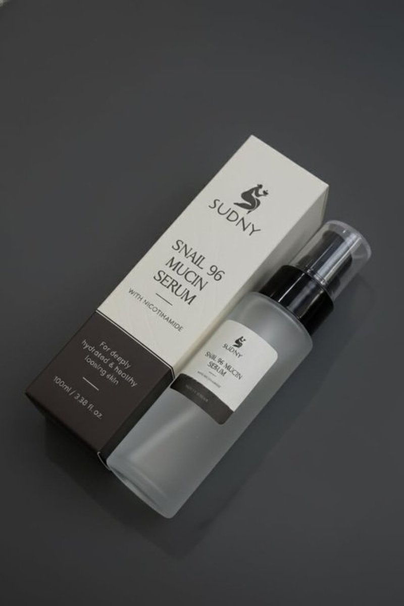 SUDNY Snail Mucin 96% Repairing Essence with Niacinamide, Aloe Vera & Glycerin - Snail Mucin Serum to Hydrate & Repair Dull Skin & Fine Lines- Gentle Skincare Serums with Snail Serum for Everyday Care