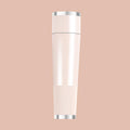Bloomly Facial Hair Remover, Peach Fuzz Remover for Women, Electric Facial Hair Remover with Protective Blade, Smooth & Gentle Face Hair Trimmer for Chin & Jawline, Portable Lipstick Design (Brown)