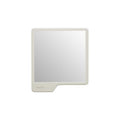 TOOLETRIES Oliver Shower Mirror - Premium Shatterproof Grooming Mirror - 100% Silicone - Sand Color