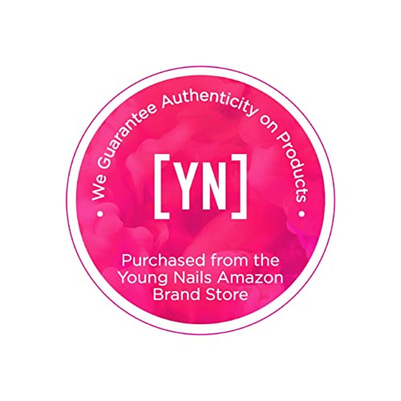 Young Nails Synergy Gel System, Clear Gloss Finishing Gel - Builder Gel Top Coat, Superior Adhesion & Strength, Hard Gel Top Coat - Gloss Top Coat, 15g
